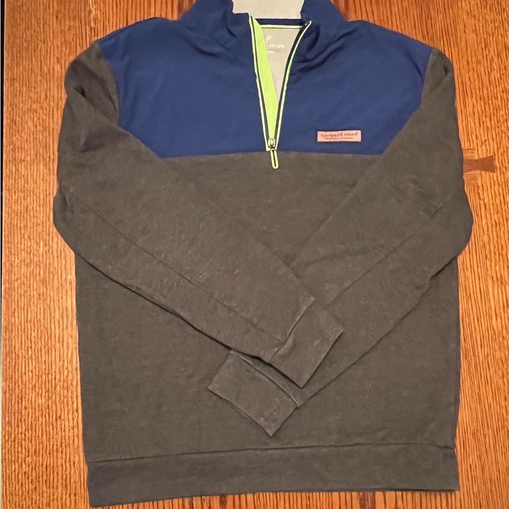 Vineyard‎ Vines Mens Quarter Zip Pullover Sweatshirt Size S